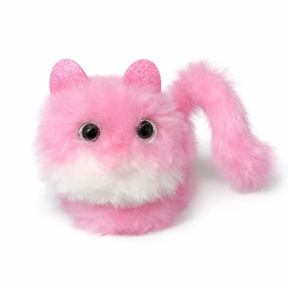 Pomsies Pink Plush Interactive Wearable Pet Toy Skyrocket 2018 Sparkly Ears